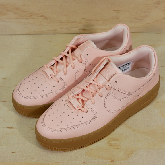 Nike Air Force 1 Sage Low LX Coral Pink Shoes NEW - Picture 5 of 7